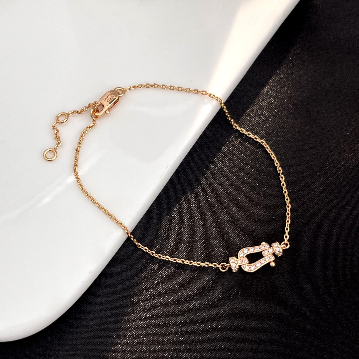 [Spark]FORCE 10 FULL DIAMOND BUCKLE CHAIN LINK MINI MODEL