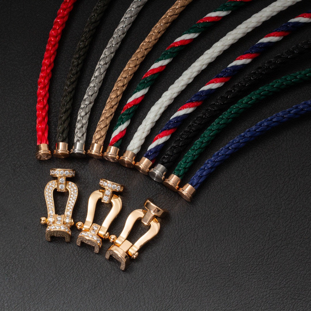 [Spark]FORCE LARGE HORSESHOE NO DIAMOND BRACELET Spark GOLD