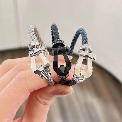 [Spark]FORCE LARGE HORSESHOE NO DIAMOND BRACELET Spark GOLD
