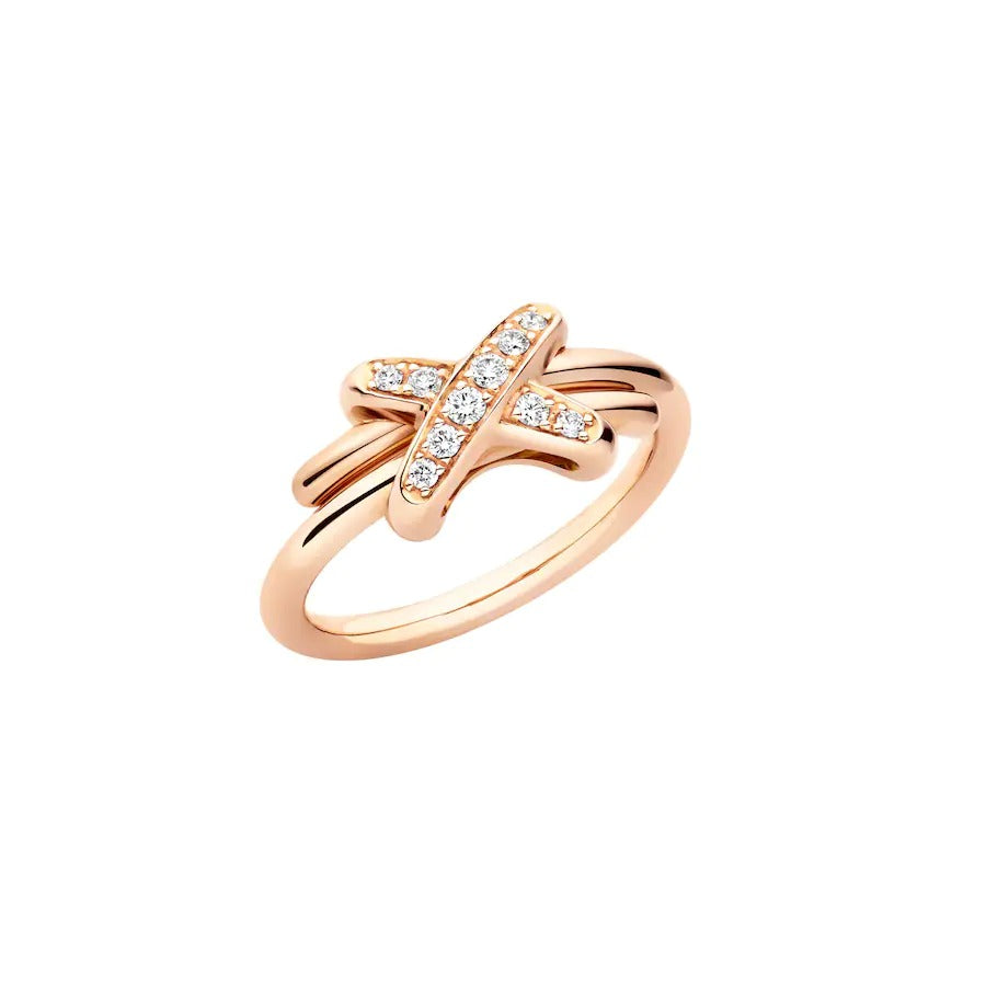 [Spark]JEUX DE PINK GOLD DIAMOND RING
