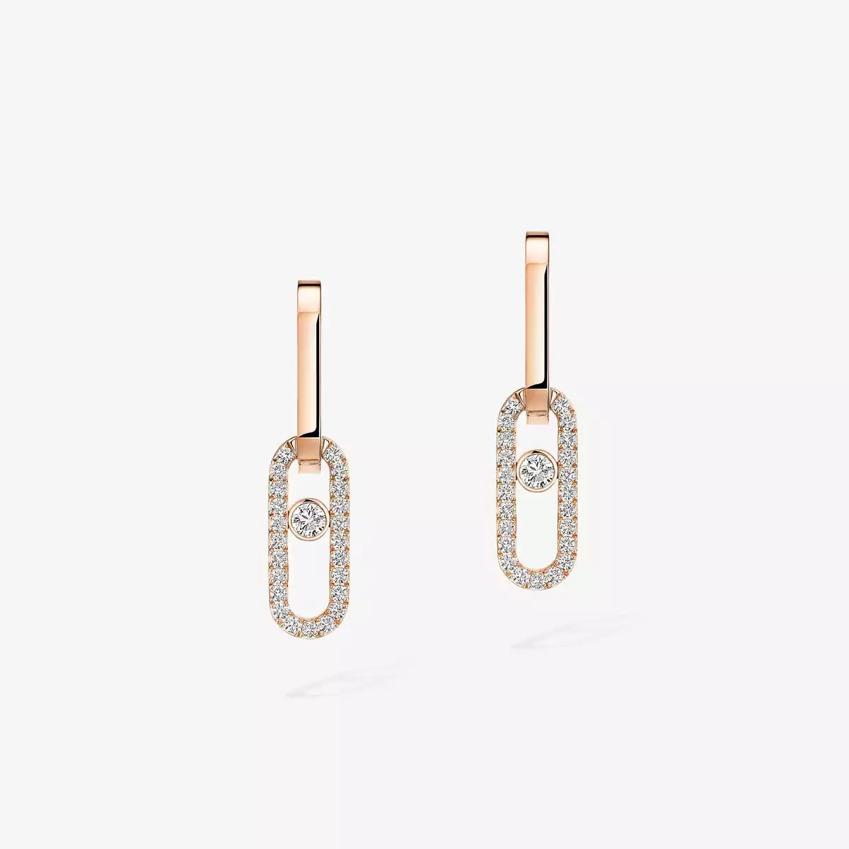 [Spark]Move Link Diamond Earrings